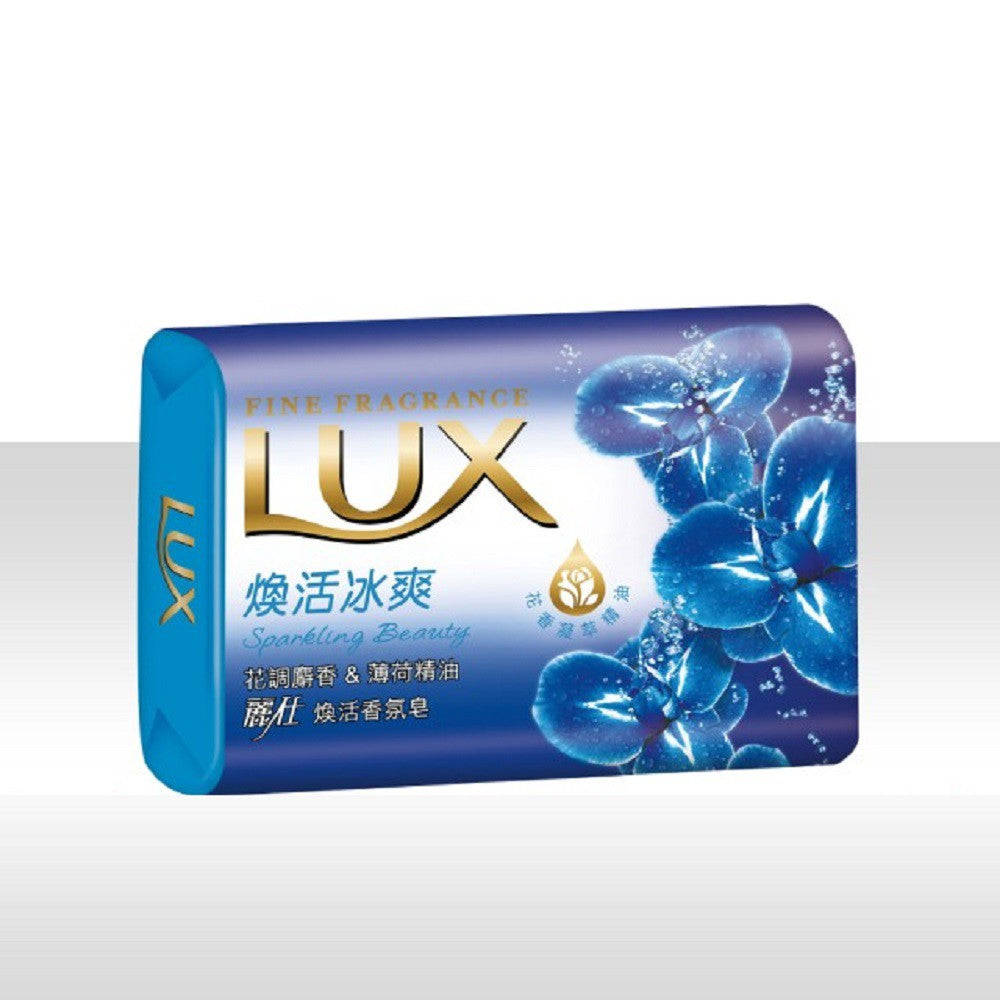 【LUX麗仕】香氛皂 煥活冰霜 80gx6入/組 花香凝萃精油添加 清爽不緊繃 添加潤膚精華 LUX香皂