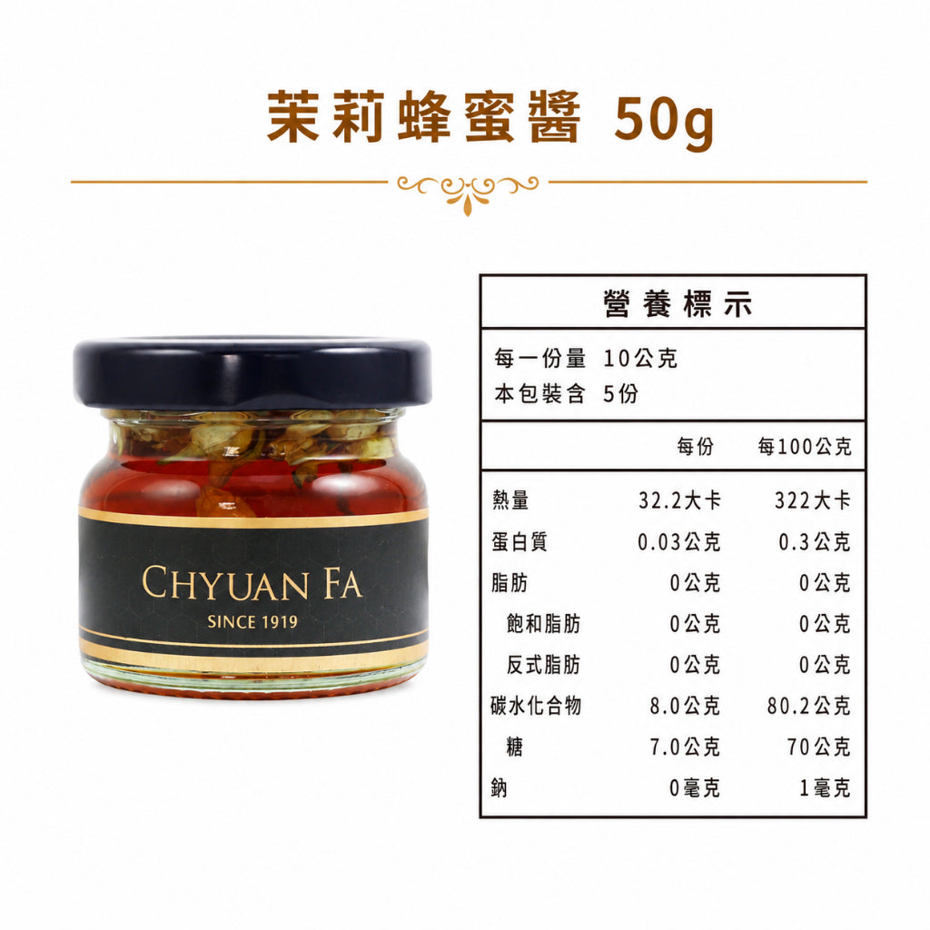 【泉發蜂蜜】百年招牌花香蜂蜜醬系列 玫瑰/桂花/茉莉/鴨掌木 50g/250g 100%純蜂蜜 無添加認證 商品介紹圖 17