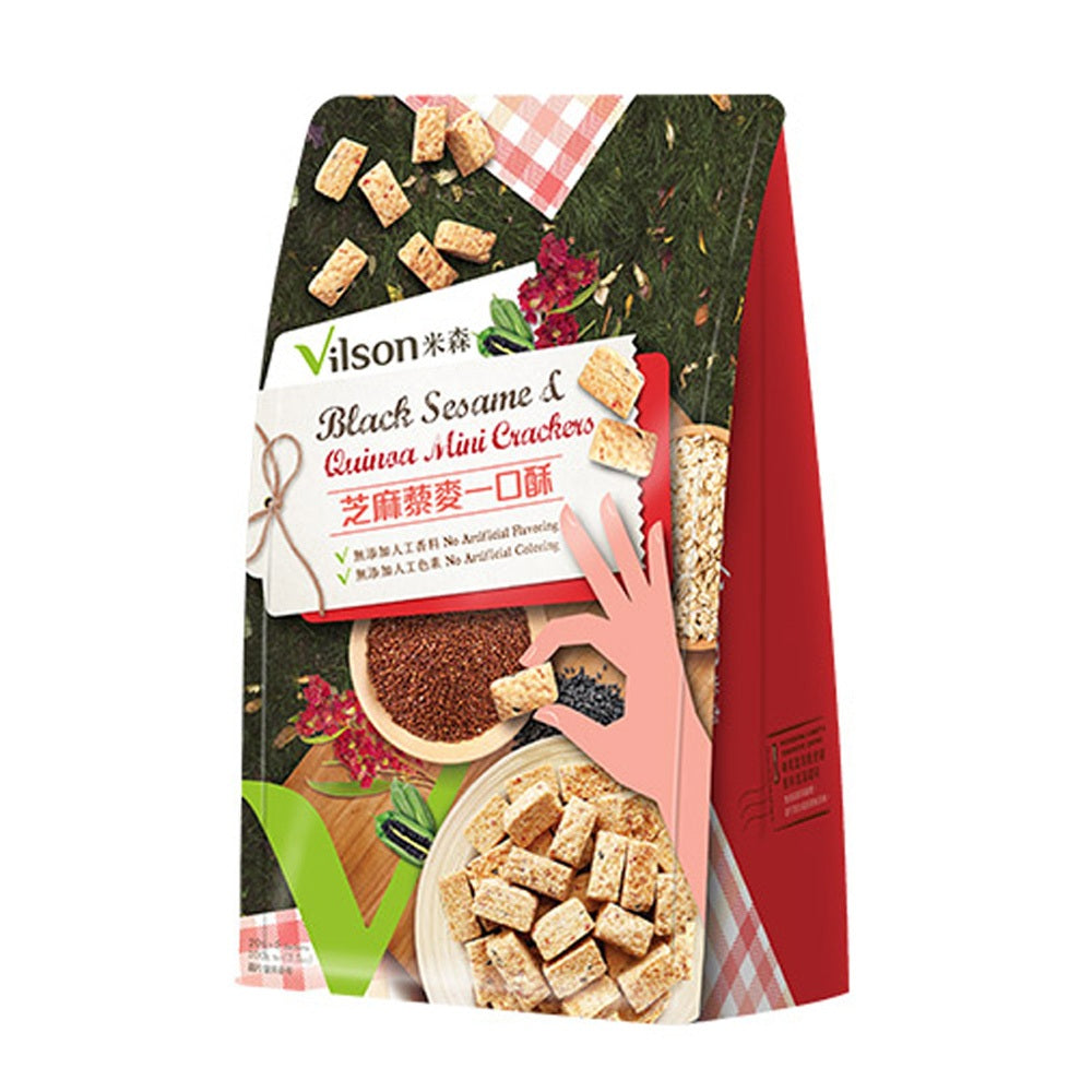 【米森】一口酥 香濃起司/芝麻藜麥/醇黑可可 三種口味 低溫烘焙 非油炸 日常點心 隨手包