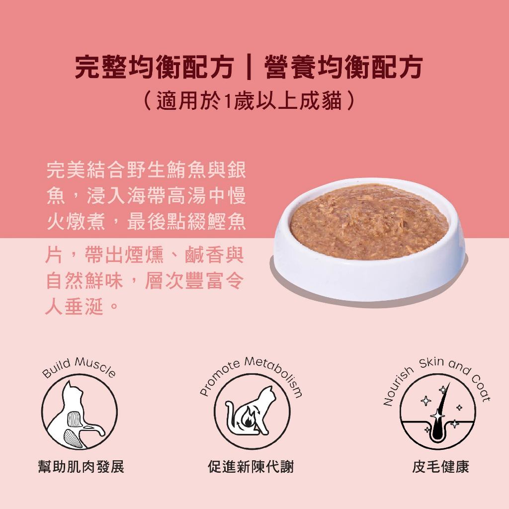 【RONRON虎嚕】貓主食餐包 75g/包 全齡貓適用 慢燉工法 低鈉配方 高含肉量 無人工香料 貓咪飼料 商品介紹圖 2