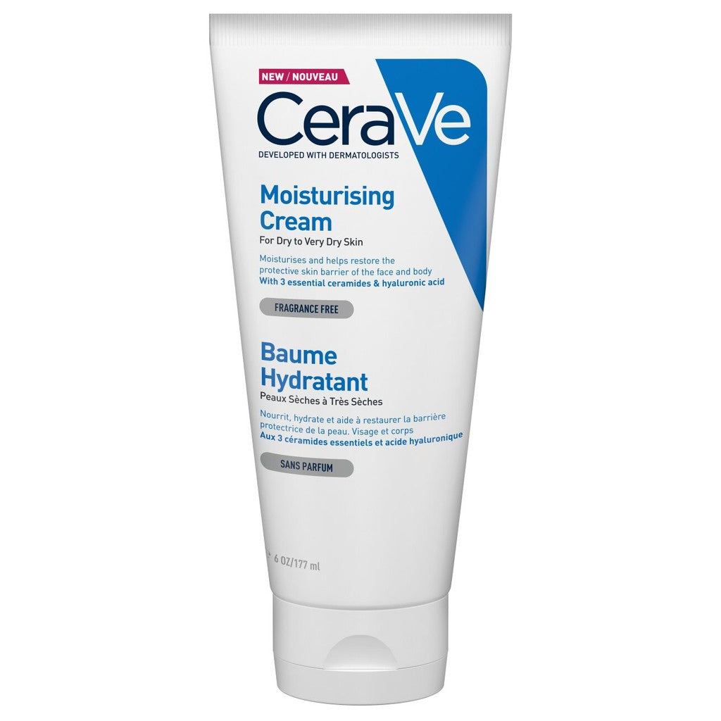 【CeraVe】適樂膚 長效潤澤修護霜 (臉部身體適用) 177ml/454ml 清爽不黏膩 修護敏感