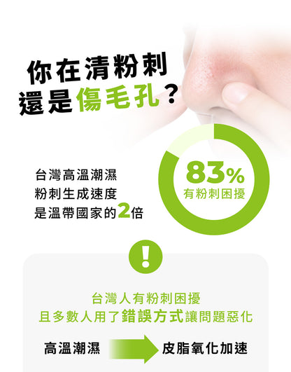 【美膚娜娜】毛孔淨化導出液組合 (導出液150ml+化妝棉30片+導出鏟) 毛孔清潔 軟化角質 雙重收斂【壹品藥局】