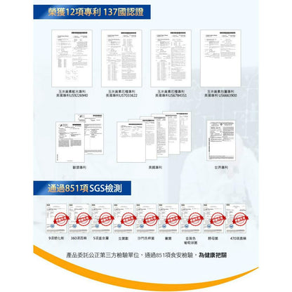 【船井生醫】葉黃素(3C藍光專利)膠囊 30粒/盒 全素可食 四大專利 4重防護 水潤舒適