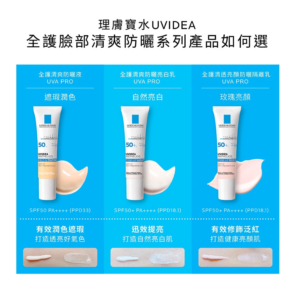 【理膚寶水】全護清透亮顏防曬隔離乳 UVA PRO 30mL SPF50+