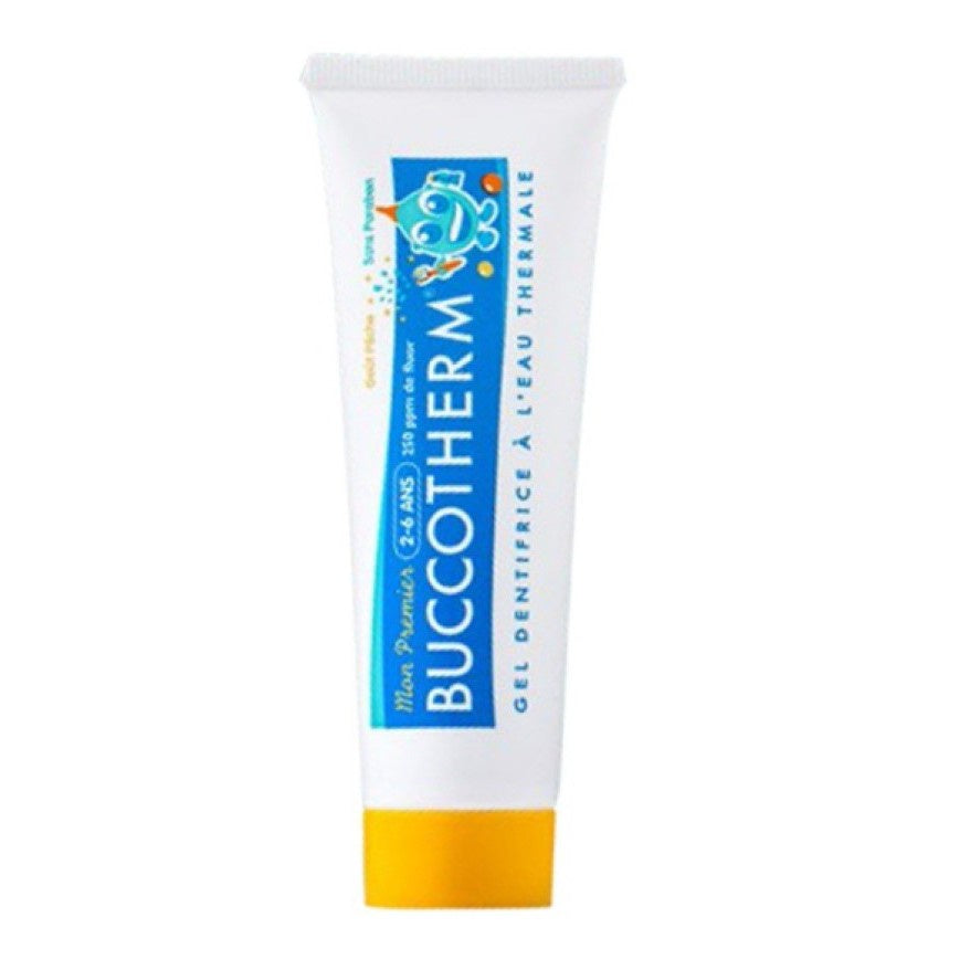 【健口泉】幼兒潔淨牙膏 50ml 2-6歲適用 水蜜桃 芒果 草莓 Buccotherm 兒童牙膏 健口泉牙膏