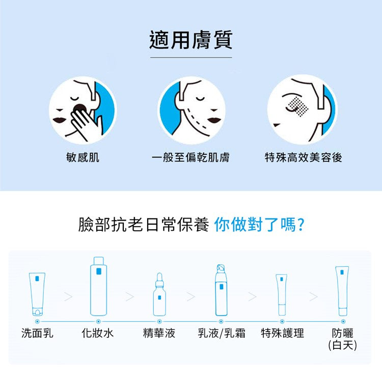 【理膚寶水】B5彈潤修復精華(B5小藍瓶) 30ml 敏感肌適用 含維生素原B5 積雪草苷