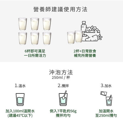 【益富】益力壯 plus 800g/罐 營養均衡完整配方 成人奶粉 奶素可食 0乳糖