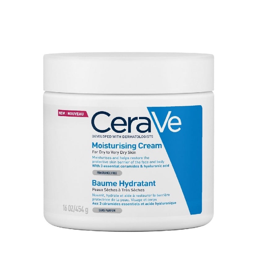 【CeraVe】適樂膚 長效潤澤修護霜 (臉部身體適用) 177ml/454ml 清爽不黏膩 修護敏感