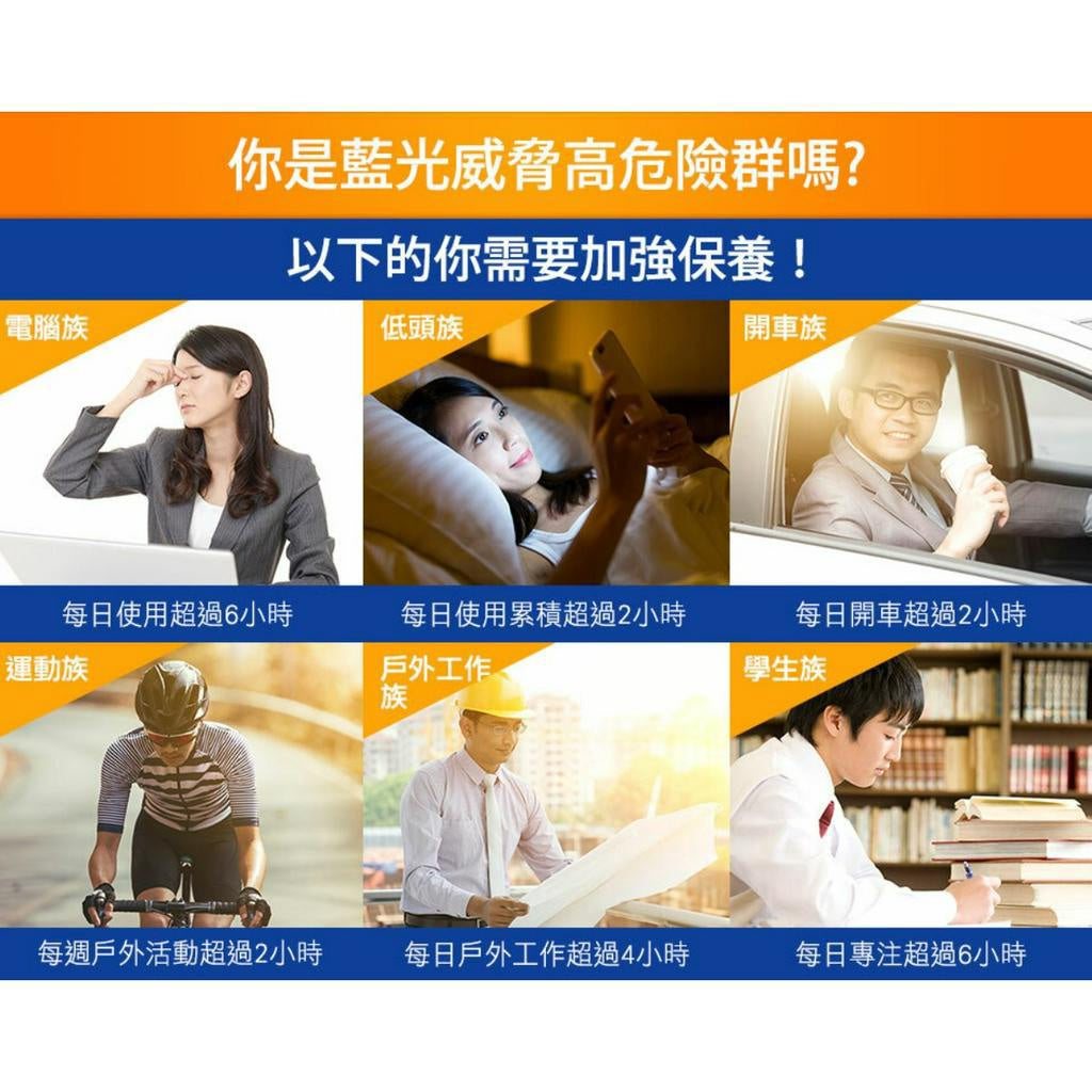 【船井生醫】葉黃素(3C藍光專利)膠囊 30粒/盒 全素可食 四大專利 4重防護 水潤舒適