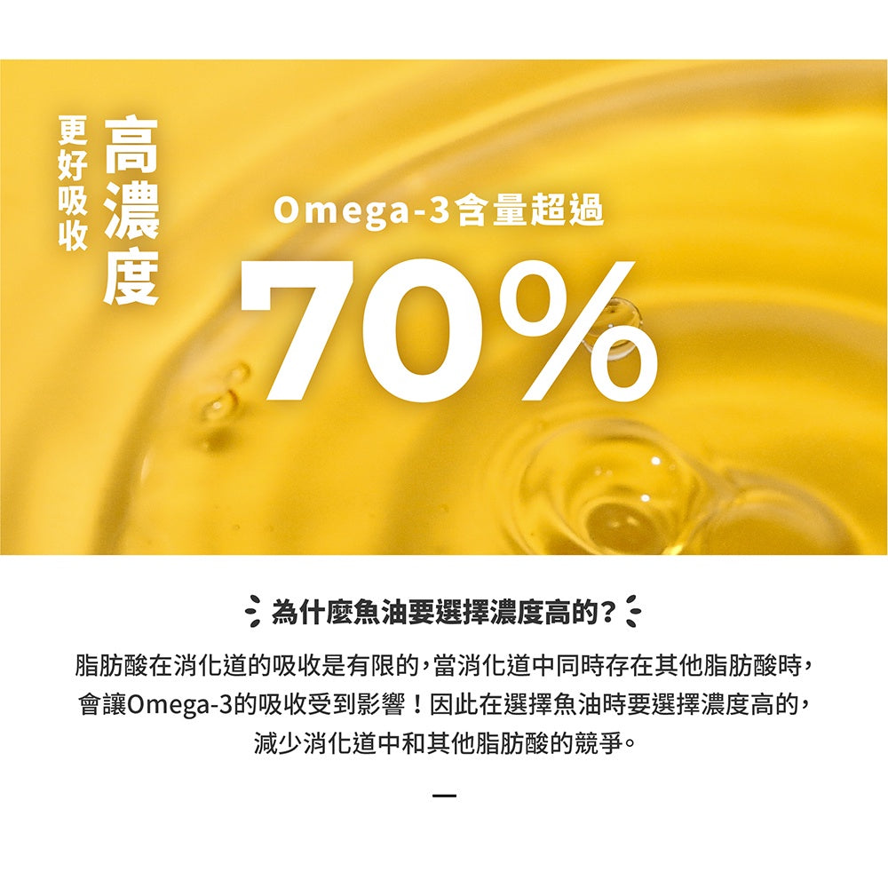 【藥師健生活】高純度DHA魚油 90顆/盒 孕哺婦適用 TG型態 思緒清晰配方 西班牙頂級魚油