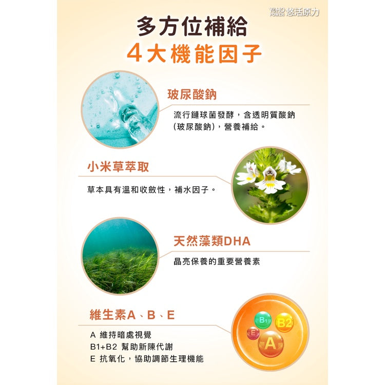 【悠活原力】悠活葉黃素+蝦紅素植物膠囊 (全素款) 30粒/瓶 金盞花萃取 營養補給 晶亮守護 超臨界萃取