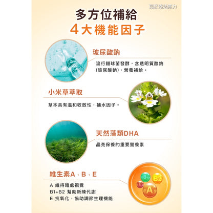 【悠活原力】悠活葉黃素+蝦紅素植物膠囊 (全素款) 30粒/瓶 金盞花萃取 營養補給 晶亮守護 超臨界萃取