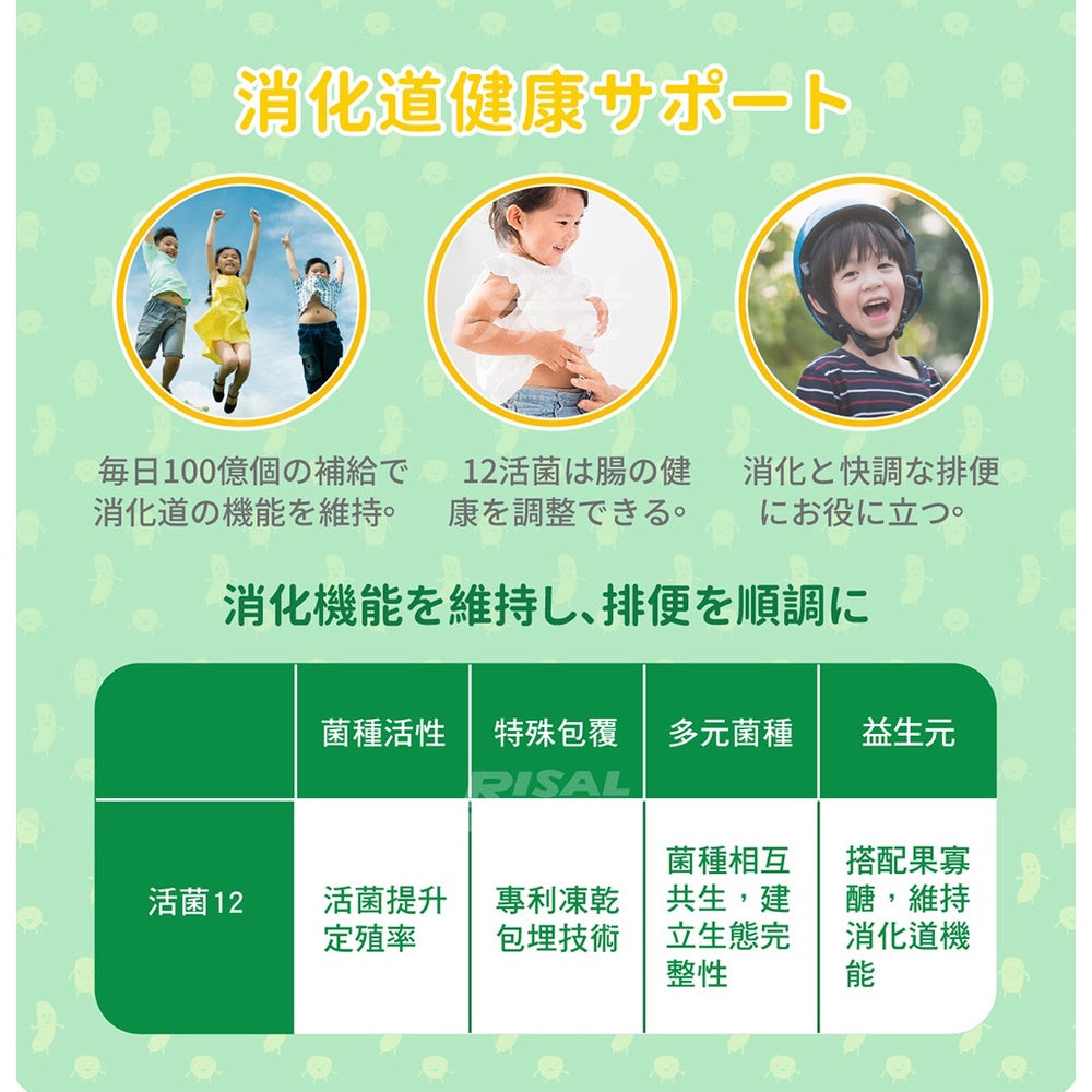 【小兒利撒爾】活力益菌Pro 50包/盒 (無添加砂糖) 兒童益生菌 益生菌 乳酸菌