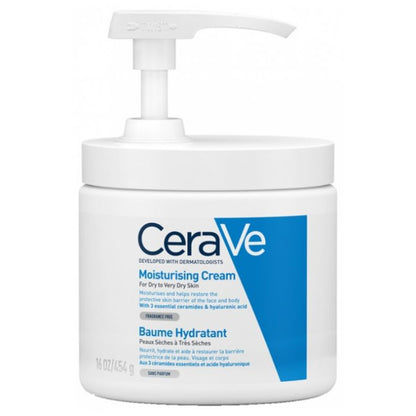【CeraVe】適樂膚 長效潤澤修護霜 (臉部身體適用) 177ml/454ml 清爽不黏膩 修護敏感