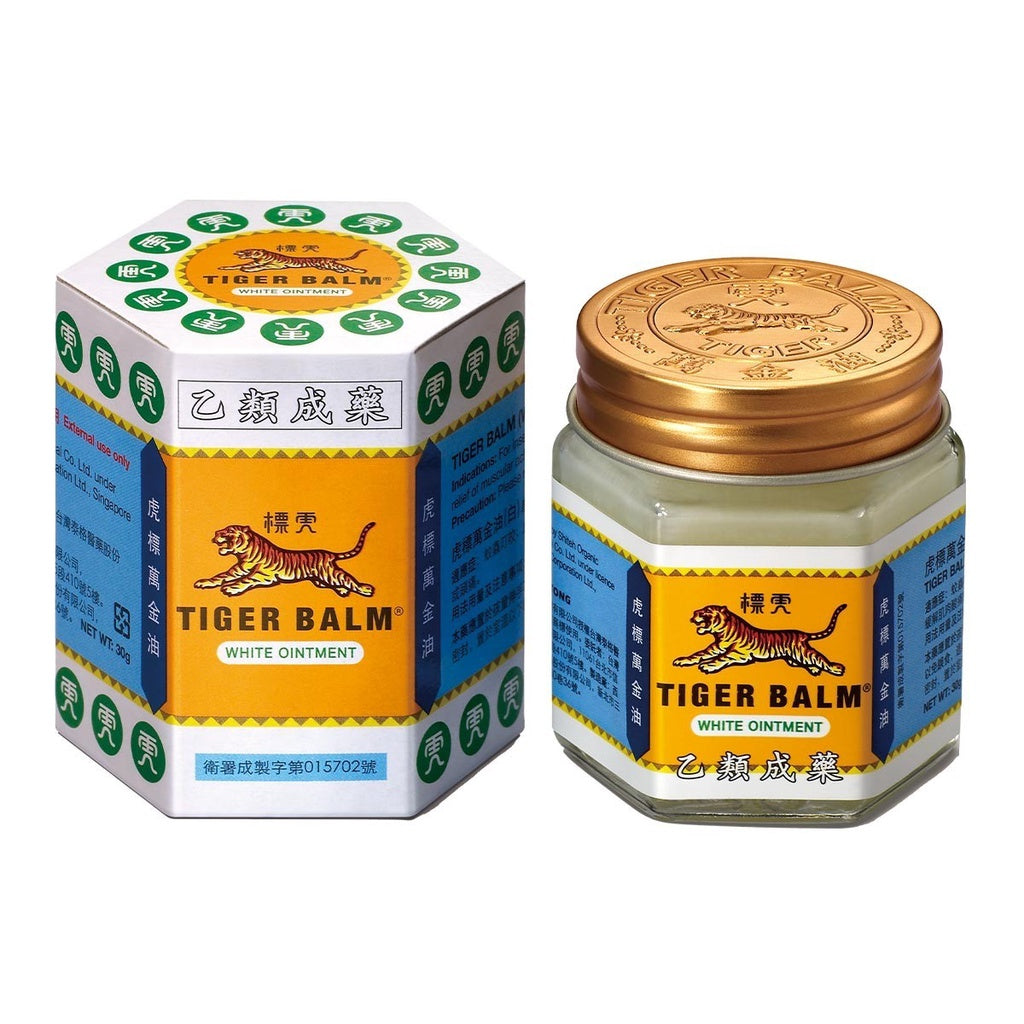 【虎標】萬金油 軟膏 白色/紅色 兩款可選 19g/30g 虎標萬金油 乙類成藥 TIGER BALM