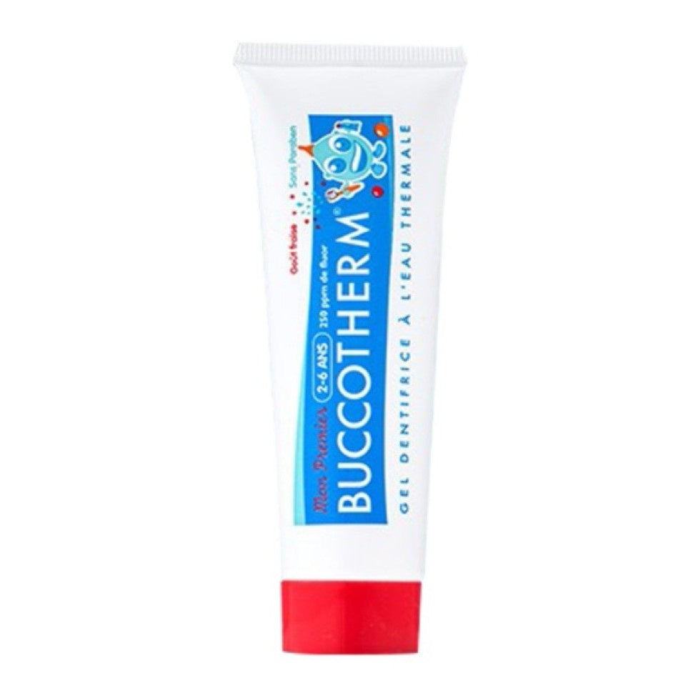 【健口泉】幼兒潔淨牙膏 50ml 2-6歲適用 水蜜桃 芒果 草莓 Buccotherm 兒童牙膏 健口泉牙膏