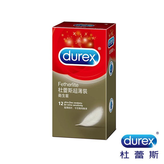 【Durex】杜蕾斯 超薄裝 保險套(12入/盒)