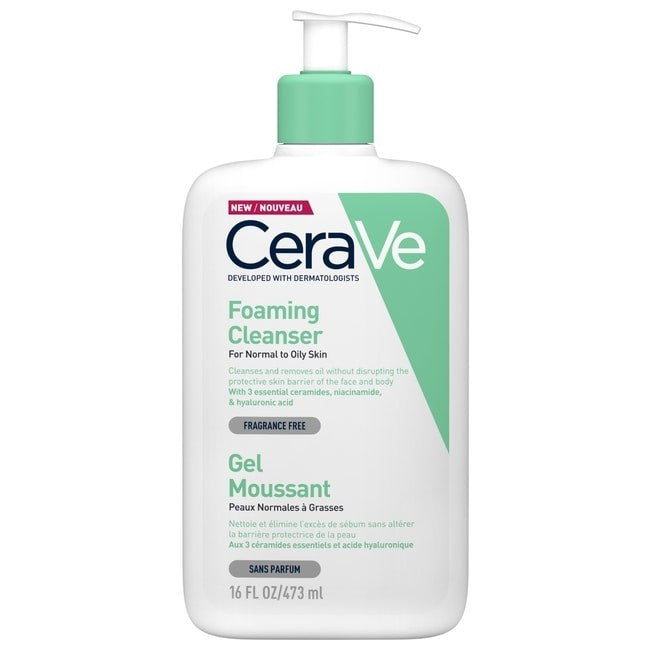 【CeraVe】適樂膚 溫和泡沫潔膚露 (臉部身體適用) 236ml/473ml 泡沫質地 沐浴乳 沐浴露