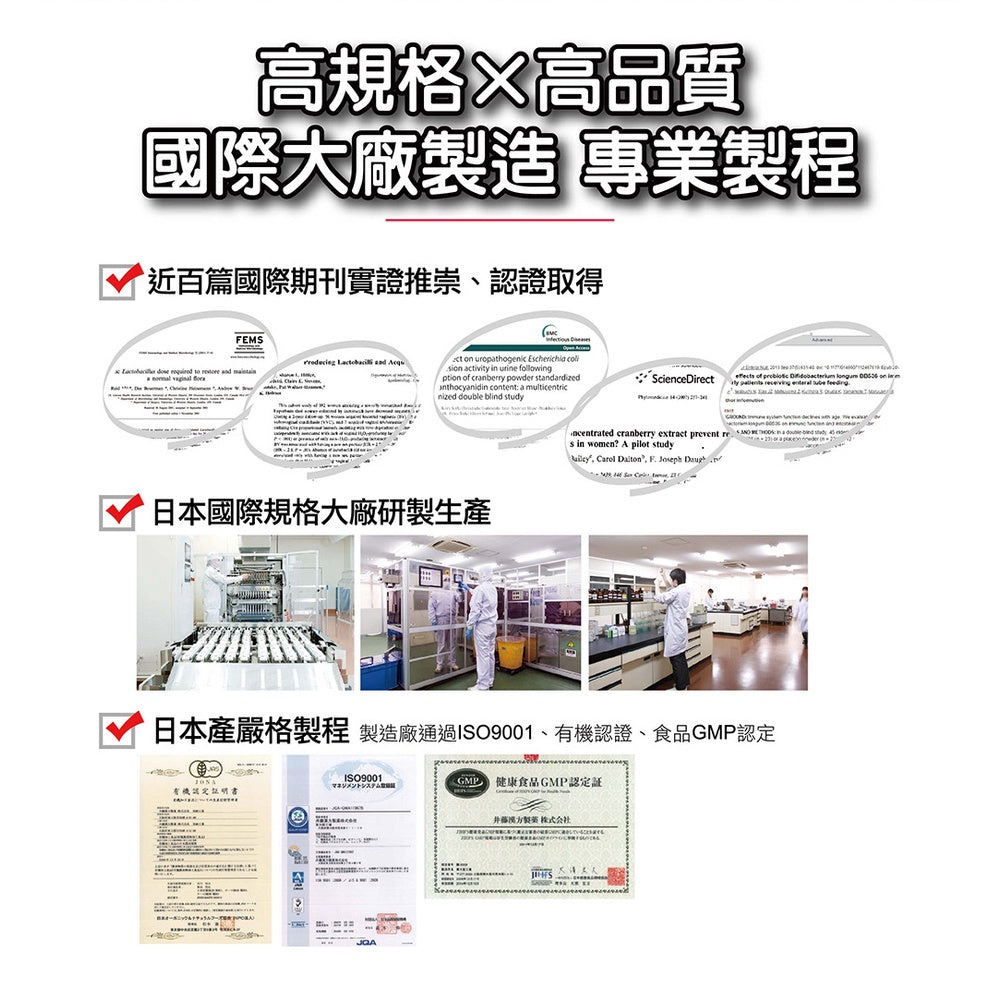 【IKOR醫珂】私舒蔓 蔓越莓益生菌 15包/盒 日本製 紅葡萄葉萃取 私密調理 獨家專利成分