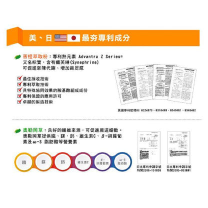 【日本味王】窈窕元素膠囊 90粒/盒 日本專利奧勒岡草 增加飽足感 東阪AJIOU