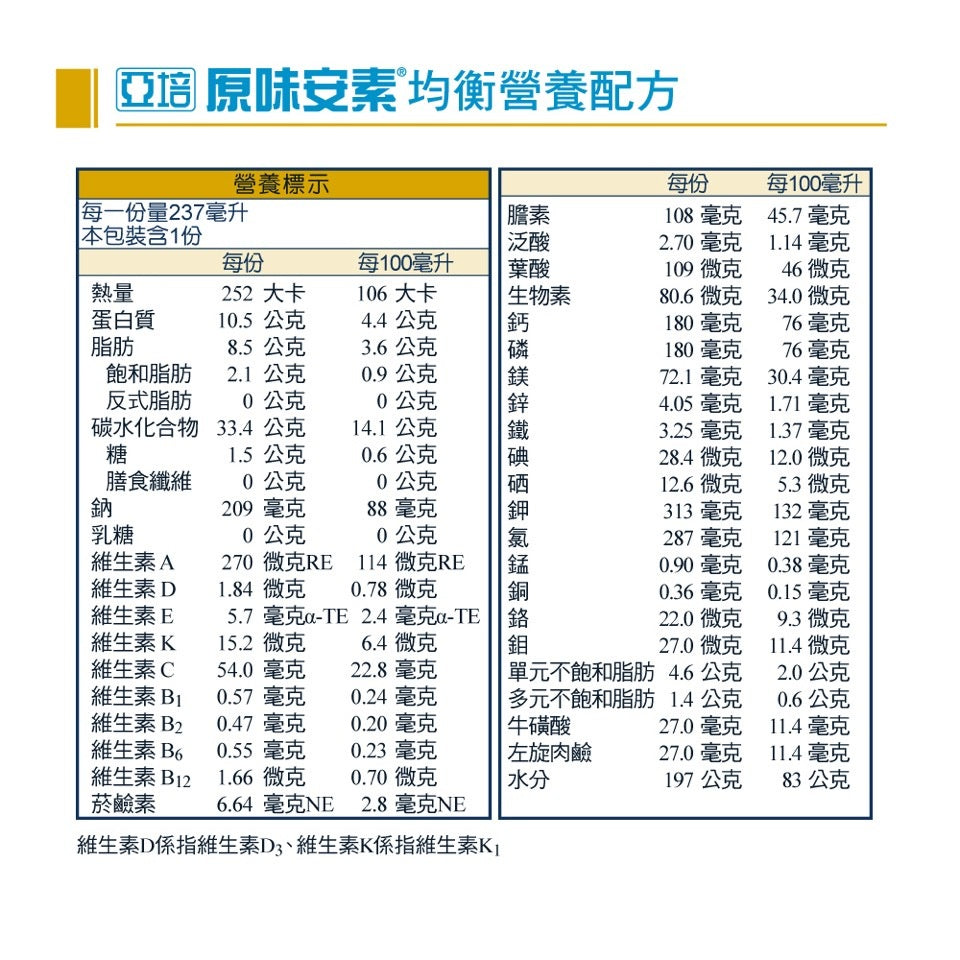 【亞培】安素塑膠罐系列 24罐箱購 安素沛力 高鈣少甜 菁選香草少甜 菁選原味 新鮮效期 優蛋白配方