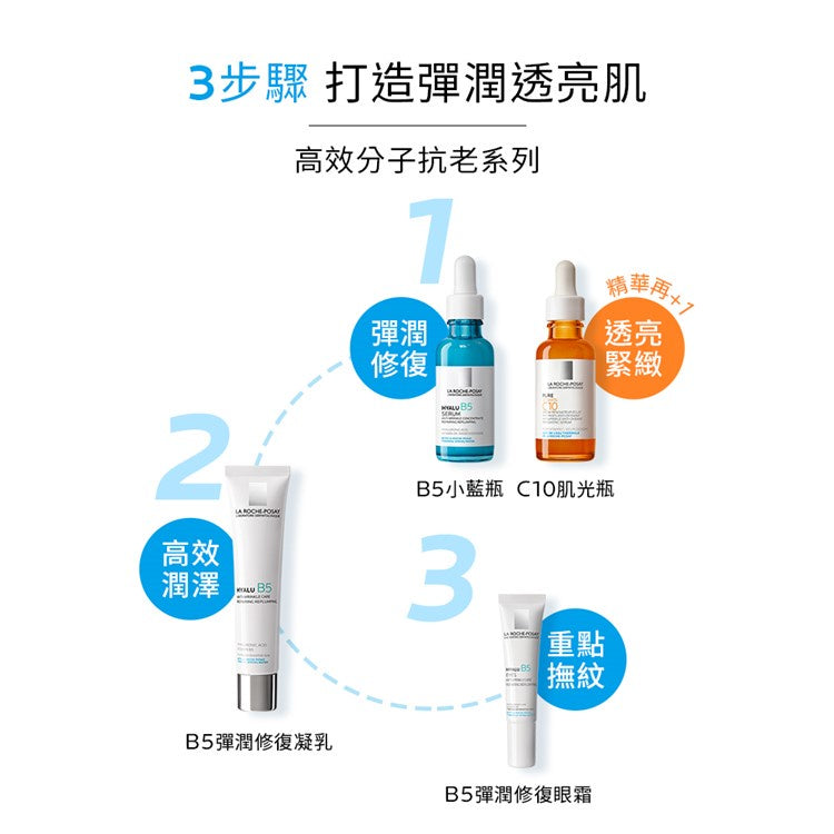 【理膚寶水】C10肌光活膚精華 30ml 高濃度10%維他命C精華液 淨膚精華 亮膚精華