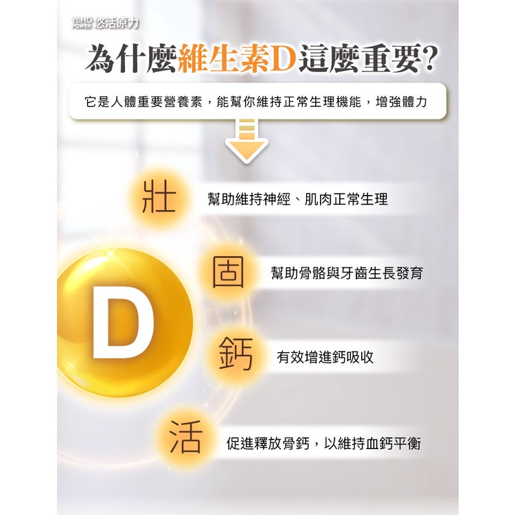 【悠活原力】悠活維生素D3 素食噴劑 50ml/瓶 非活性 維他命D3 孕婦幼童可用 天然海藻萃取 全素可食