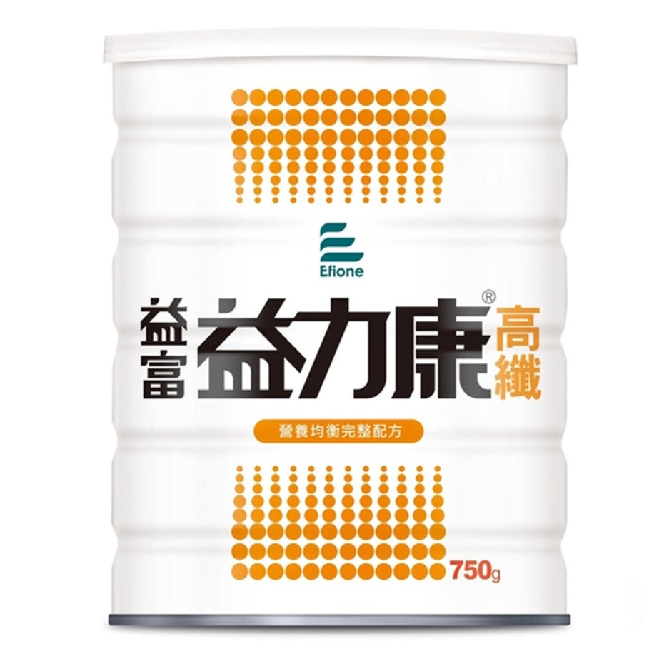 【益富】益力康 高纖 750g/罐 奶素可食 100%濃縮乳清蛋白 未添加動物性油脂 增強營養吸收