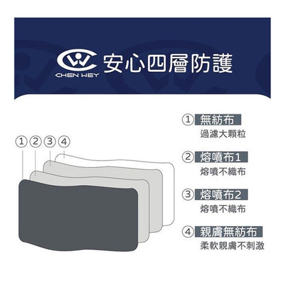 【丞威】韓版4D立體KF94口罩 10片/盒 台灣製造 11色可選 醫療口罩 莫蘭迪色系 大地色系