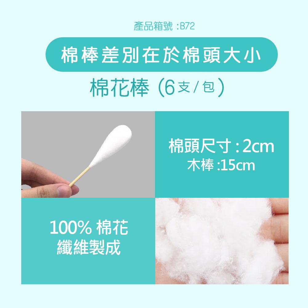 【勤達】滅菌棉棒系列 沖洗棉棒/口腔棉棒/普通棉棒/ENT棉棒/3吋棉棒 傷口清洗 上藥護理棉棒 棉花棒