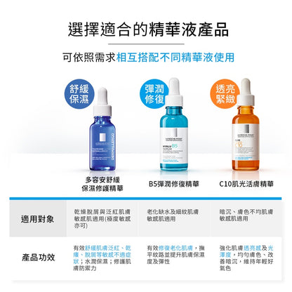【理膚寶水】C10肌光活膚精華 30ml 高濃度10%維他命C精華液 淨膚精華 亮膚精華