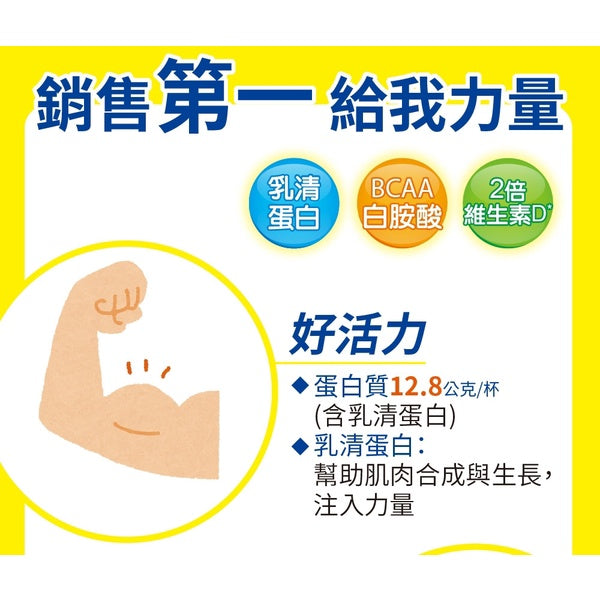 【補體素】優蛋白粉狀(香草) 750g/罐 好消化 好吸收 高鈣 低脂 低鈉少負擔
