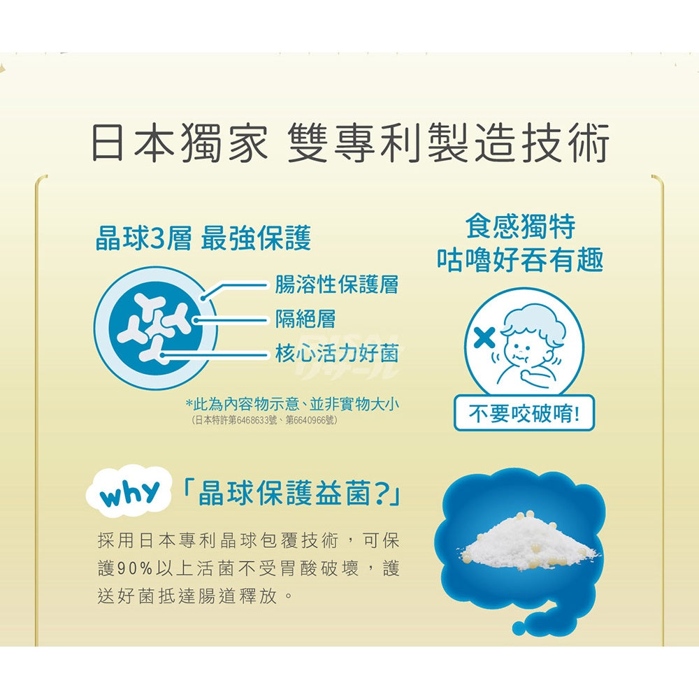 【小兒利撒爾】益敏舒 晶球益生菌 28包/盒 茯敏 日本製造 兒童益生菌 益敏舒益生菌