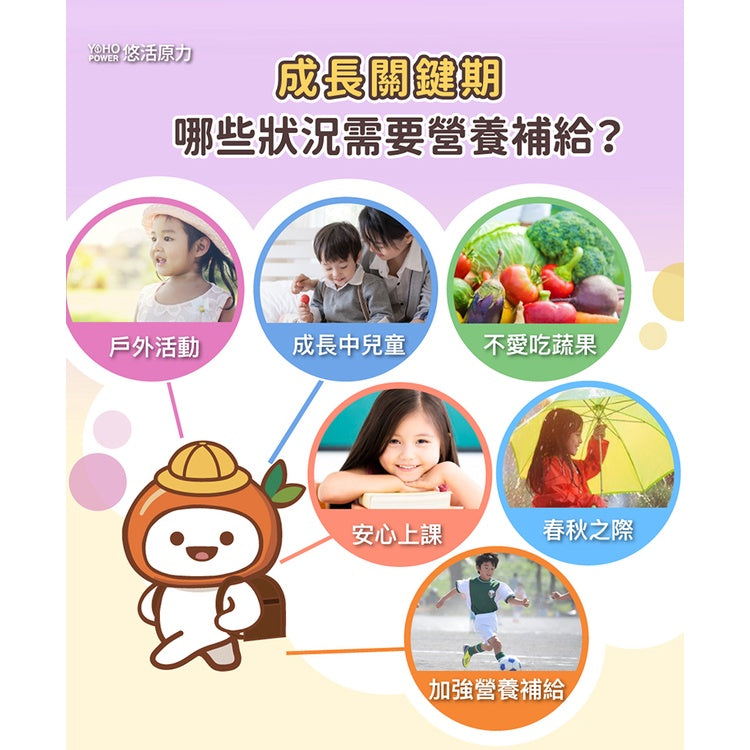 【悠活原力】小悠活紫錐花+乳鐵蛋白噴劑 50ml/盒 2歲以上適用 天然植物萃取 增強體力