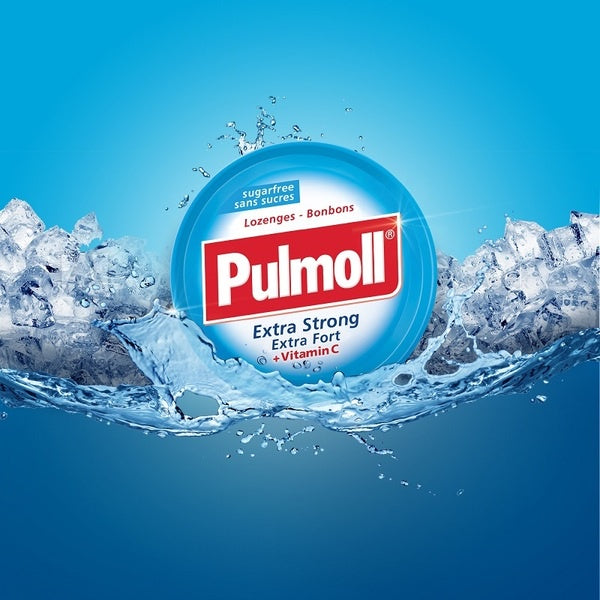 【寶潤Pulmoll】無糖潤喉糖 45g 櫻桃/超涼薄荷/山茶尤加利/檸檬/橘子 五款可選 德國進口