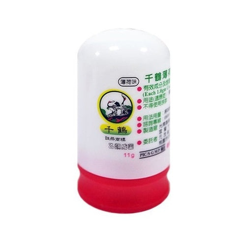 【千鶴】薄荷棒系列 22.5g/11g 檸檬香/茶樹香/草本/花香/海洋/原味/玫瑰 乙類成藥 千鶴薄荷棒