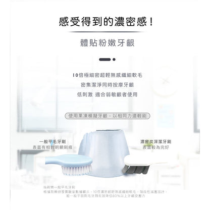 【刷樂】濃密炭深潔牙刷 單支裝 超濃密軟毛牙刷 預防牙結石 刷樂牙刷 纖細軟毛 預防牙結石