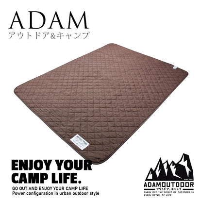 【ADAM】露營電熱毯(附收納包) 軍風電熱毯 電熱毯 電暖毯 韓國製 發熱毯 可水洗 寒流必備 戶外露營