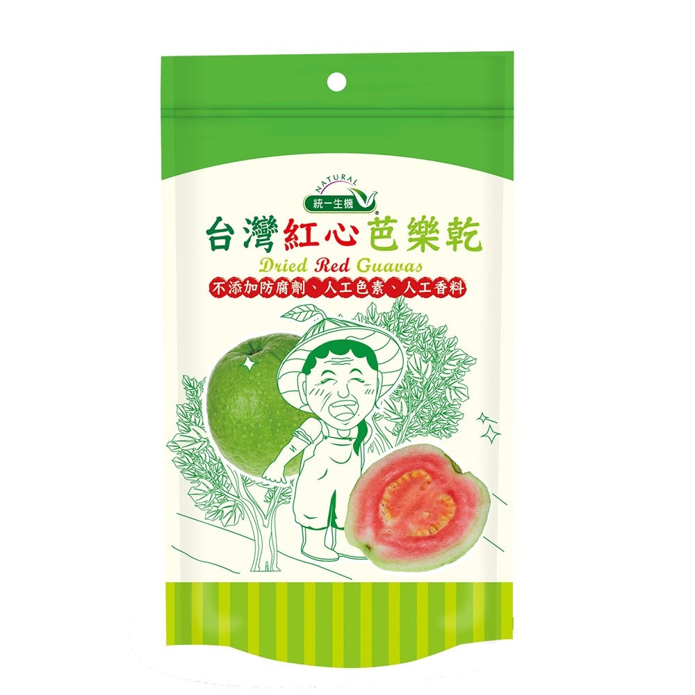 【統一生機】果乾系列 [即期出清] 有機整顆蔓越莓乾/蜜棗乾/台灣紅心芭樂乾 健康小零嘴