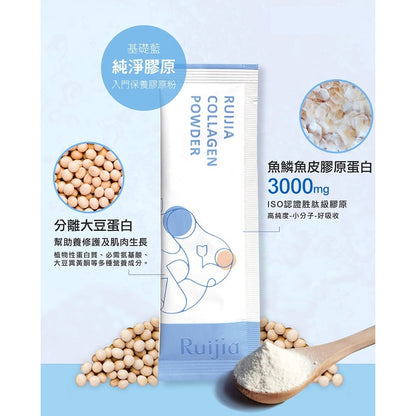 【Ruijia露奇亞】優質純淨膠原蛋白粉 65入/袋 補充袋 純魚類膠原蛋白 小分子膠原蛋白 露奇亞膠原蛋白