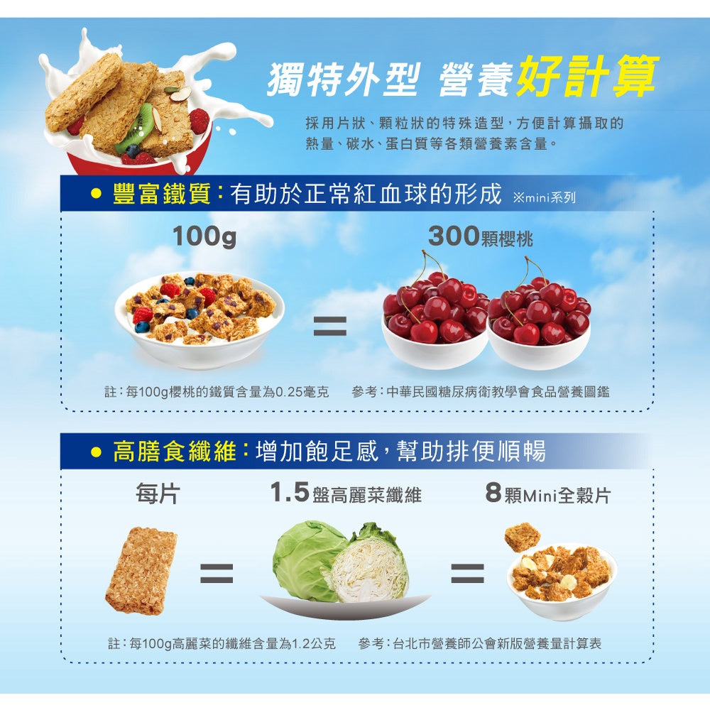 【Weet-Bix】澳洲全穀麥片 麥香高纖/莓果高纖 高纖好順暢 幫助消化 膳食纖維 營養早餐 榖片