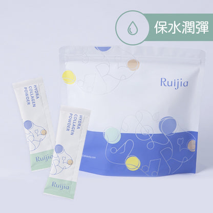 【Ruijia露奇亞】鋅酵母膠原蛋白粉 65入/袋 補充袋 吃的安瓶精華 世界品質評鑑銀獎 胜肽級膠原蛋白