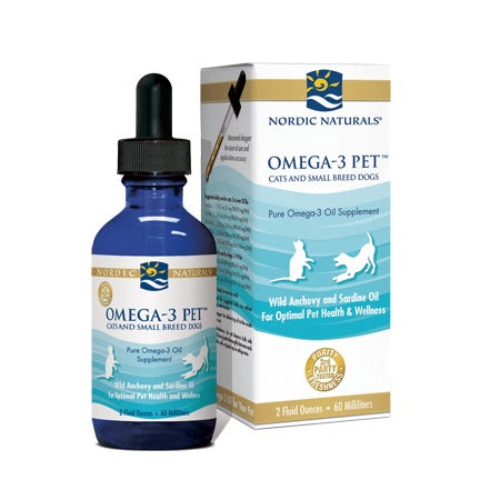 【Nordic Naturals北歐天然】寵物魚油(適合貓和小型犬) 60ml/盒 2oz 原廠公司貨
