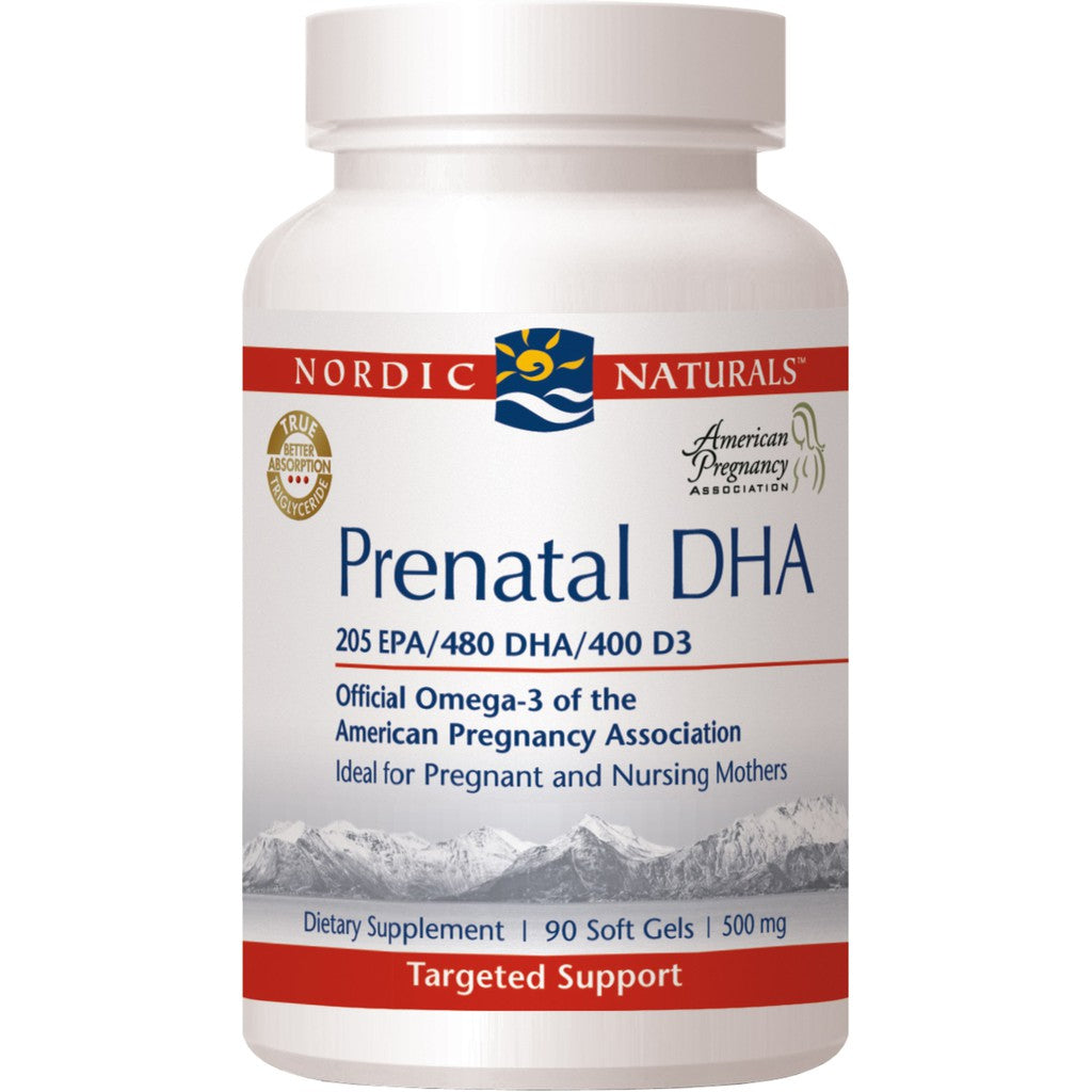 【Nordic Naturals北歐天然】好孕到魚油加強膠囊 90粒/盒 美國孕婦協會唯一推薦 孕期補養