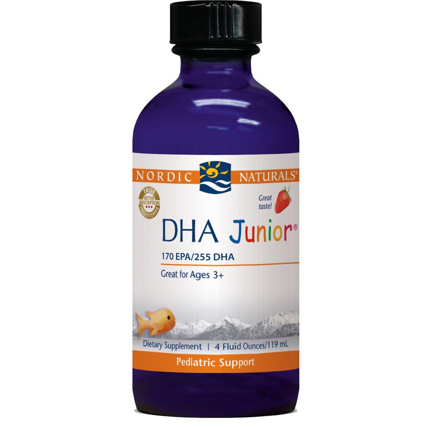 【Nordic Naturals北歐天然】幼兒液體魚肝油(含DHA) 119ml 附滴管+藥杯 原廠公司貨