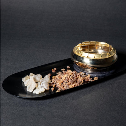 【療癒綠洲】冥想薰香鐵盤 防火鐵盤 薰香器具 OMANSCENT