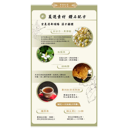 【華陀扶元堂】長清全護膠囊 30顆/盒 調整體質 全素可食 華陀長清全護膠囊 魚腥草 廖肺草 萃取