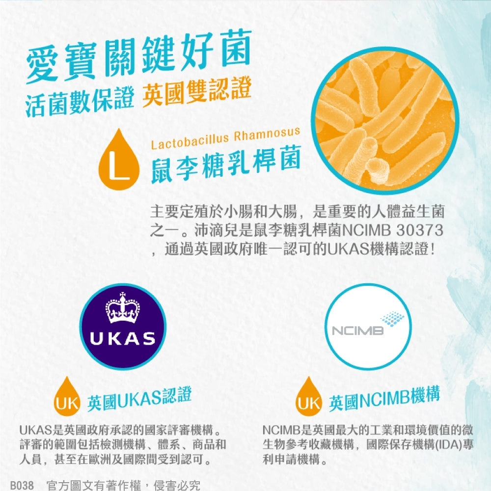 【沛滴兒】D3益生菌滴液 7ml/瓶 全素可食 嬰幼兒益生菌 非活性D3 QUEST藥廠 鼠李糖乳桿菌