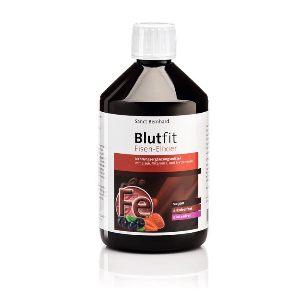 【聖伯納德Sanct Bernhard】美味水果鐵飲 500ml/瓶 補鐵好氣色 原廠公司貨 德國百年草本