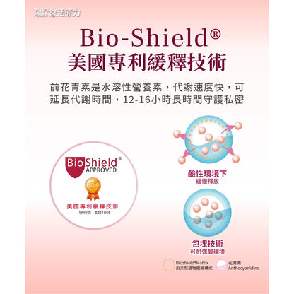 【悠活原力】蔓越莓私密益生菌植物膠囊 10粒/瓶 高濃縮蔓越莓萃取 專利益生菌